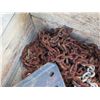 Image 8 : Wood Box Chain Binders, Hooks, Metal Plates, Hardware, Chain, etc