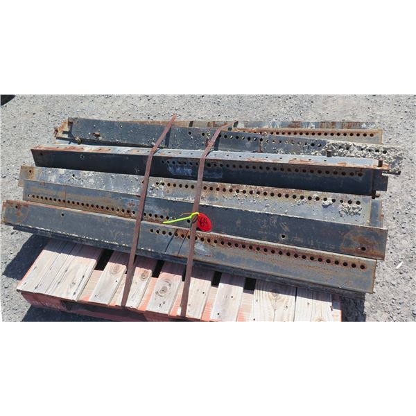 Pallet Multiple Punched Slotted Angle Iron Lengths 60"x4"H