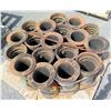 Image 1 : Qty Approx. 18 Tyler Union USA Iron Pipe 6855-65 16T 16"L x 7.5" Diameter