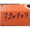 Image 10 : Box of Multiple Safety Equipment? 72"x7"x7"H & Threaded Rods