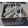Image 1 : Box Multiple Metal Poles w/ Hooks & Bases