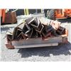 Image 2 : Pallet Multiple Punched Slotted Angle Iron Lengths 60"x4"H