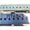 Image 10 : Pallet Square Metal Braces w/ Holes & Bases 147" x 3" x 3"H