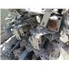 Image 3 : Pallet Square Metal Braces w/ Holes & Bases 147" x 3" x 3"H