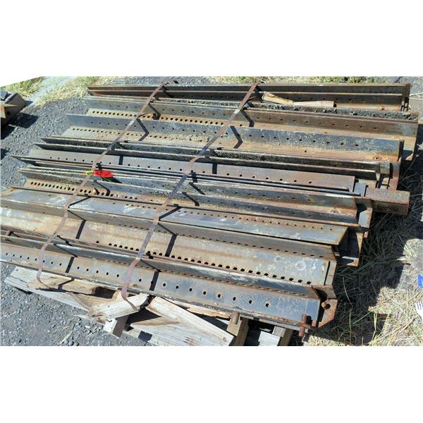 Pallet Multiple Punched Slotted Angle Iron Lengths