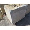 Image 2 : Qty 4 Concrete Square Counter Weights w/ Rebar 24" x 23"H