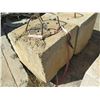 Image 4 : Qty 4 Concrete Square Counter Weights w/ Rebar 24" x 23"H