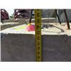 Image 7 : Qty 4 Concrete Square Counter Weights w/ Rebar 24" x 23"H