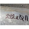 Image 10 : Iron Pipe w/ Base & Cables 2084 SO 152146 242"L x 11" Diameter