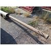 Image 11 : Iron Pipe w/ Base & Cables 2084 SO 152146 242"L x 11" Diameter