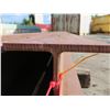 Image 3 : Qty 3 Red I Beams 235" x 6.5" x 8"H