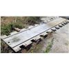 Image 1 : Steel Plate w/ Notched Edges 177"x40"W