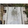 Image 2 : Steel Plate w/ Notched Edges 177"x40"W