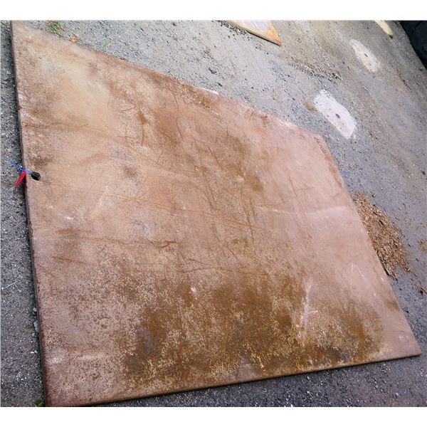 Steel Road Plate 97"x72"W