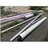 Image 2 : Multiple Pipes: Cresline 1-1/4" PVC, Vinyl Tech PVC, etc - Misc Sizes 90"-192"L