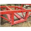 Image 4 : Red Metal Frame 96"x78"x42"H