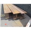 Image 2 : Qty 3 Metal I-Beams 360"x15"x14.5"H