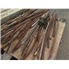 Image 9 : Qty 2 Pallets Misc Lumber, Framing Stakes, Rods, etc