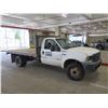 Image 2 : 2004 Ford F450 Flatbed Truck, GVWR 15000, 63206 Miles (Engine Runs - See Video)