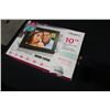 Image 2 : ALURATEK 10 NCH WIFI DIGITAL PHOTO FRAME - TESTED WORKING, RETAIL $182.99