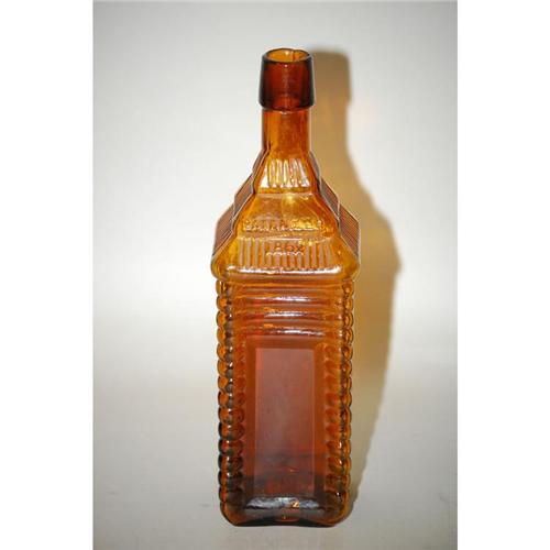 10 1/4" ST. DRAKES PLANTATION BITTERS BOTTLE HO