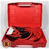 Image 1 : NEW 2 GAUGE HEAVY DUTY 20' JUMPER CABLE SET IN