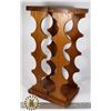 Image 1 : WOODEN WINE RACK