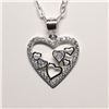 Image 1 : SILVER CZ 16" NECKLACE