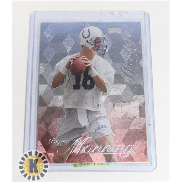 98 PEYTON MANNING PLAYOFF PRESTIGE RC #165