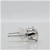 Image 3 : 10K WHITE GOLD WHITE MOISSANITE(1.65CT) EARRINGS
