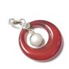 Image 2 : SILVER GENUINE GEMSTONE AND PEARL 6.5G PENDANT
