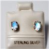 Image 1 : SILVER MOONSTONE EARRINGS
