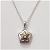 Image 1 : SILVER 16" NECKLACE