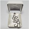 Image 2 : SILVER CUBIC ZIRCONIA PENDANT (~WEIGHT 8.3G