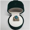 Image 2 : SILVER TURQUOISE RING