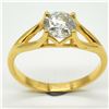 Image 1 : ROSEGOLD PLATED SILVER MOISSANITE