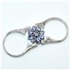 Image 1 : SILVER CERTIFIED TANZANITE BLUE TOPAZ(7.4CT)