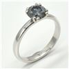 Image 2 : SILVER GRAY MOISSANITE ( ROUND 6 MM)(2.3CT)