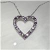 Image 1 : SILVER ALEXANDRITE NECKLACE(~LENGTH 18"CM)