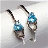 Image 1 : SILVER BLUE TOPAZ  2 RINGS