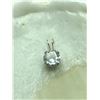 Image 1 : SILVER CUBIC ZIRCONIA PENDANT