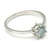 Image 4 : SILVER BLUE MOISSANITE (ROUND 6 MM)(2.2CT) RHODIUM