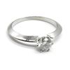 Image 2 : SILVER MOISSANITE (ROUND 6 MM)(0.8CT) RHODIUM