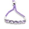 Image 1 : SILVER AMETHYST(4.65CT)  RHODIUM PLATED