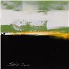 Image 2 : Sisi Sun, "Sun Other Side 2" Original Acrylic Painting on Canvas, Hand Signed with Letter of Authent