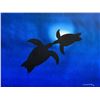 Image 2 : Wyland- Original Painting on Canvas "The Kiss"