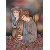 Image 1 : Haya Ran- Original Serigraph "Rose Garden Dream"