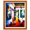 Image 1 : Ferjo- Original Oil on Canvas "Interior Miro Monet"