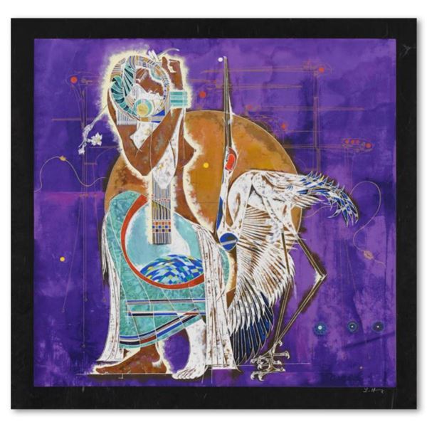 Lu Hong, "Ambiguity" Limited Edition Serigraph on Rice Paper, Numbered and Hand Signed with Letter o