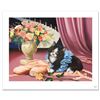 Image 3 : Fantastic Cats. Five piece set of Limited Edition Lithographs by Barbara Higgins-Bond. Numbered and 